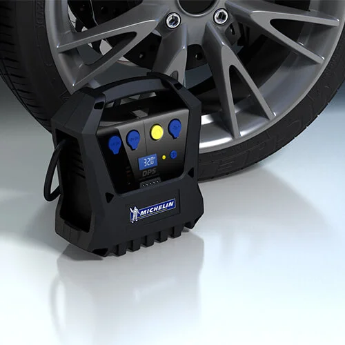 Máy bơm lốp mini của Michelin Máy bơm lốp mini của Michelin