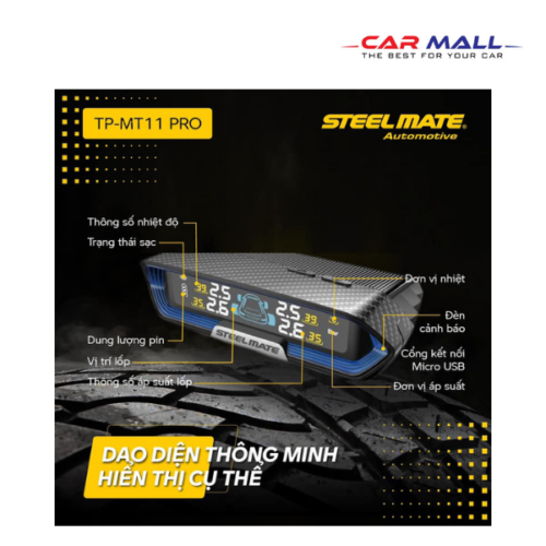 Cảm biến áp suất lốp TPMT-11 Pro