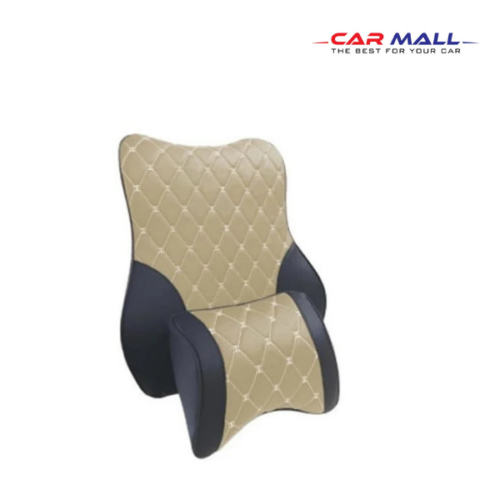 BỘ GỐI TỰA ĐẦU VÀ LƯNG Ô TÔ CAO SU NON