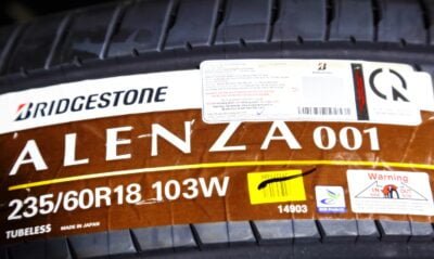 Lốp xe Bridgestone 235/60R18 103W Alenza 001