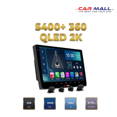 Màn hình Android Winca S400+ PRO QLED 2K tích hợp CAMERA 360