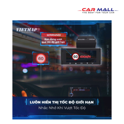 Camera Hành Trình Vietmap Speedmap M1 full trước & sau