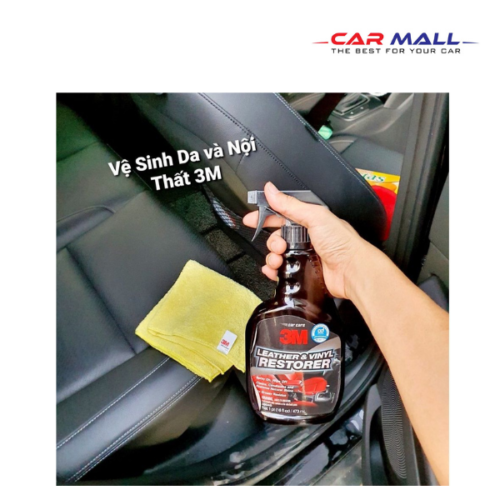 CHAI XỊT CHĂM SÓC VÀ BẢO DƯỠNG NỘI THẤT Ô TÔ 3M