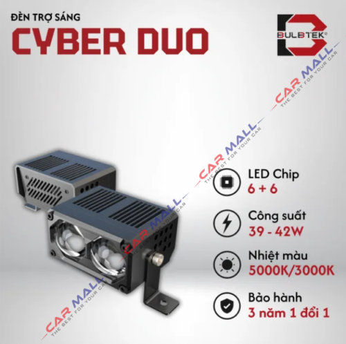 đèn trợ sáng cyber duo bulbtek