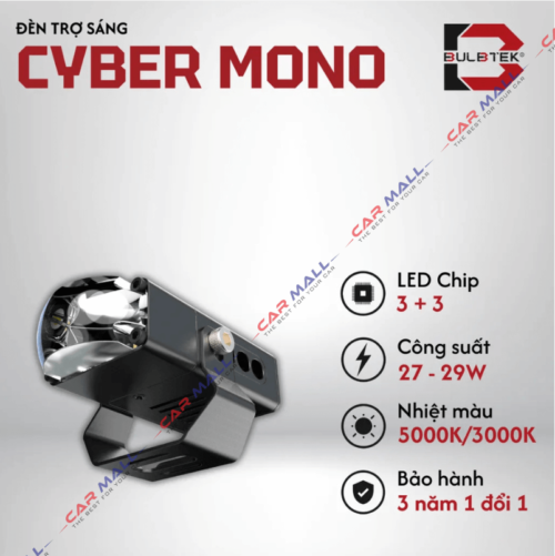 đèn trợ sáng cyber mono bulbtek