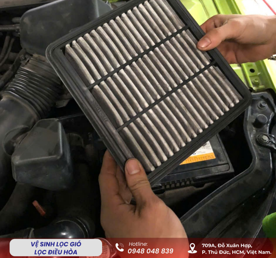 Vệ sinh lọc gió combo bảo dưỡng toàn diện